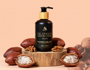 Gel douche savon noir nature